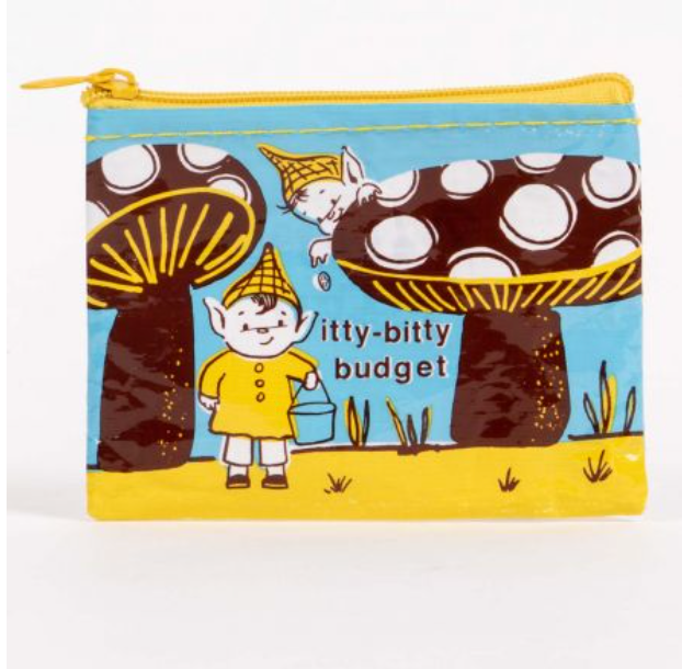 Blue Q Coin Purses - One Strange Bird