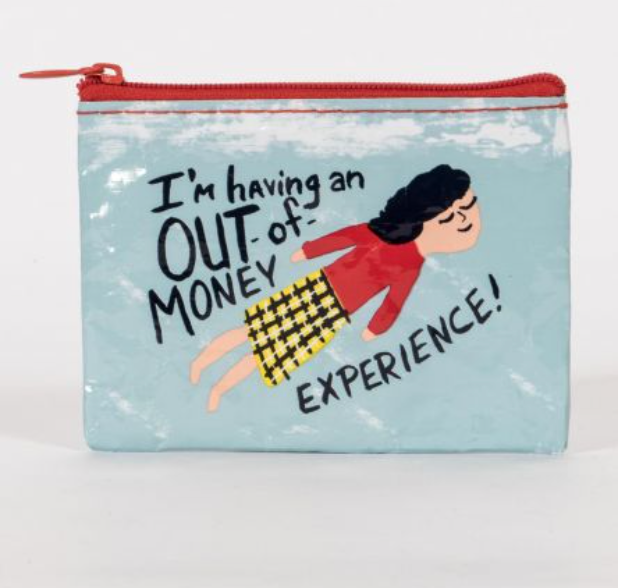 Blue Q Coin Purses - One Strange Bird