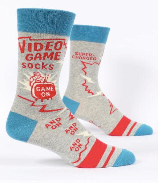 Video Game M-Crew Socks - One Strange Bird