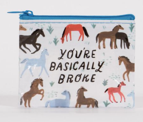 Blue Q Coin Purses - One Strange Bird