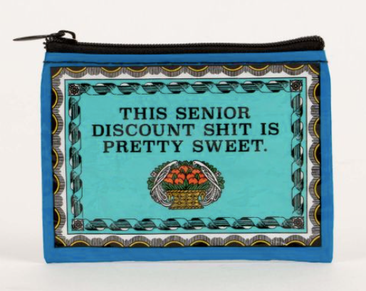 Blue Q Coin Purses - One Strange Bird