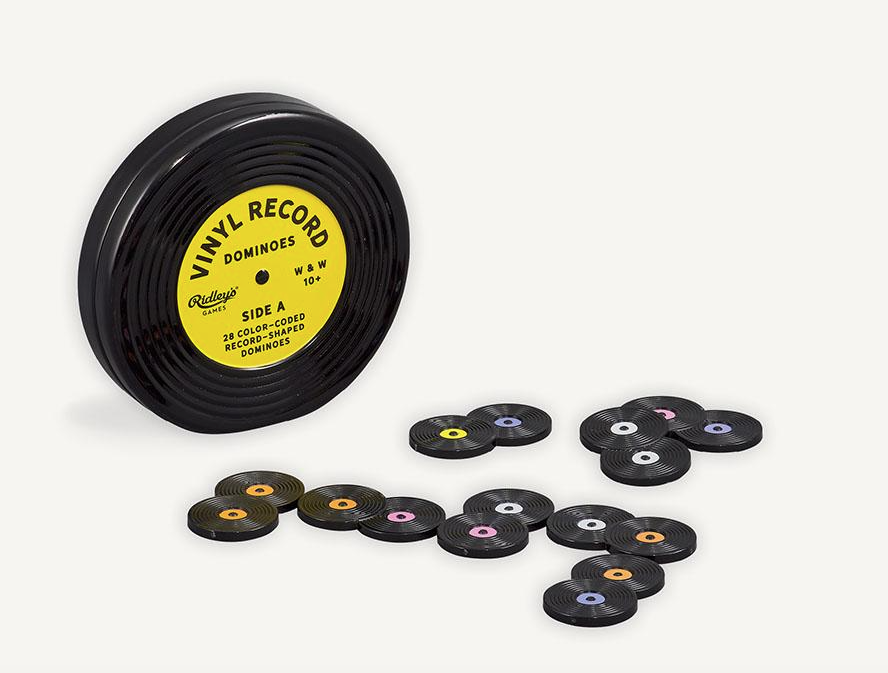 Vinyl Record Dominoes