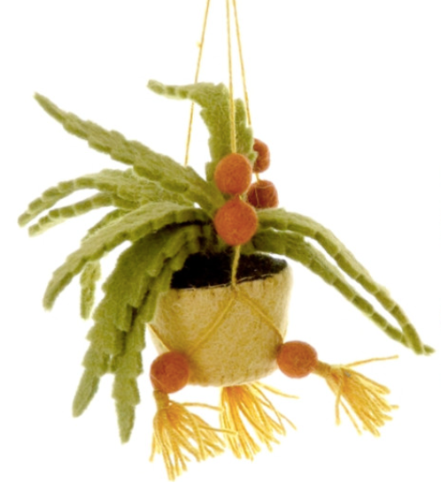 Felt Hanging Houseplants - Ornament
