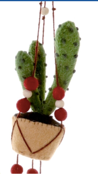 Felt Hanging Houseplants - Ornament