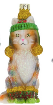 Festive Kitty - Ornament