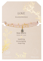 Teardrop Stone Wrap Necklaces