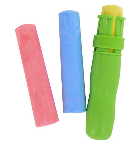 Sidewalk Chalk with Plastic Holders, 4-ct. Packs - One Strange Bird