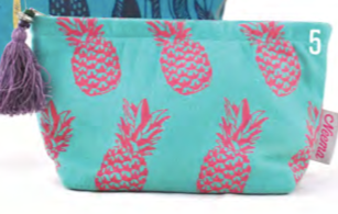 Neema Fabric Washbags - One Strange Bird