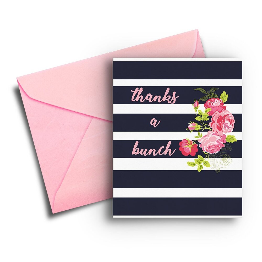 Thanks a Bunch Card - One Strange Bird