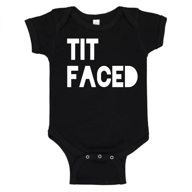 Tit Faced   - Onesie - One Strange Bird