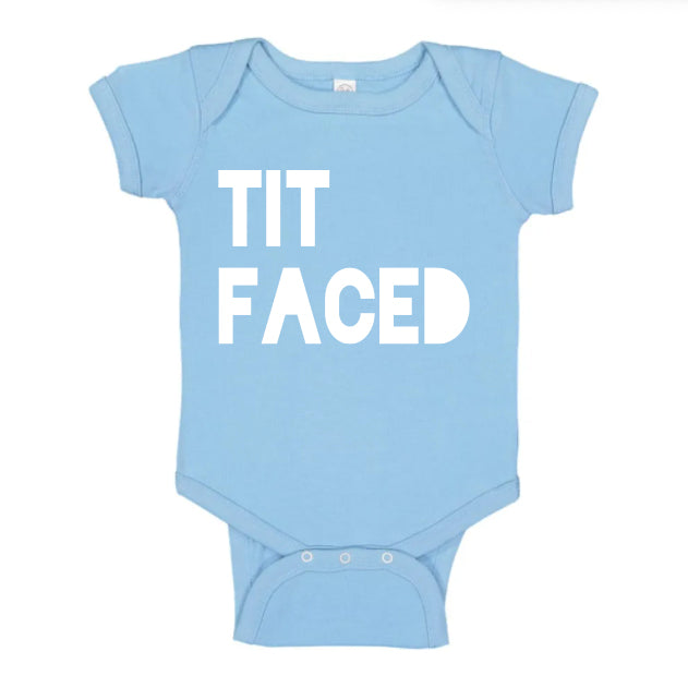 Tit Faced   - Onesie - One Strange Bird