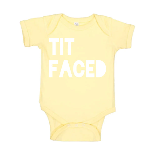 Tit Faced   - Onesie - One Strange Bird