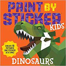 Paint by sticker dinosaurs - One Strange Bird