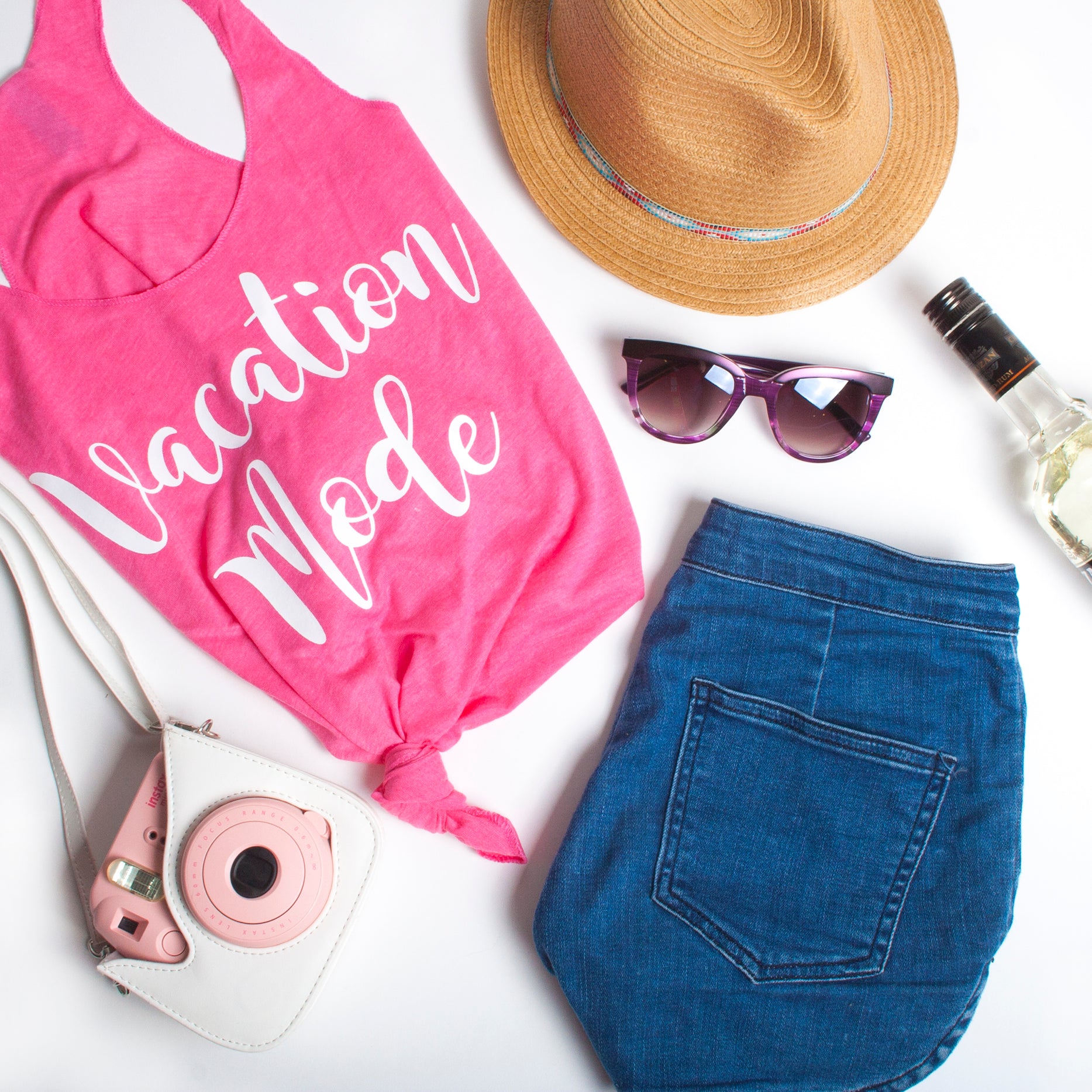 Vacation Mode Tank Top - One Strange Bird