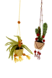 Felt Hanging Houseplants - Ornament