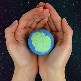 YOU'RE MY WORLD BATH BOMB - One Strange Bird