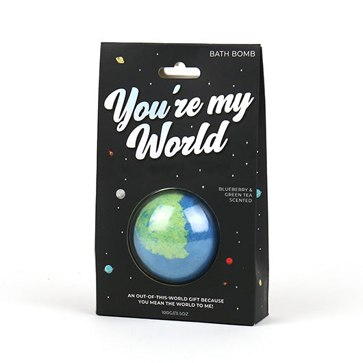 YOU'RE MY WORLD BATH BOMB - One Strange Bird