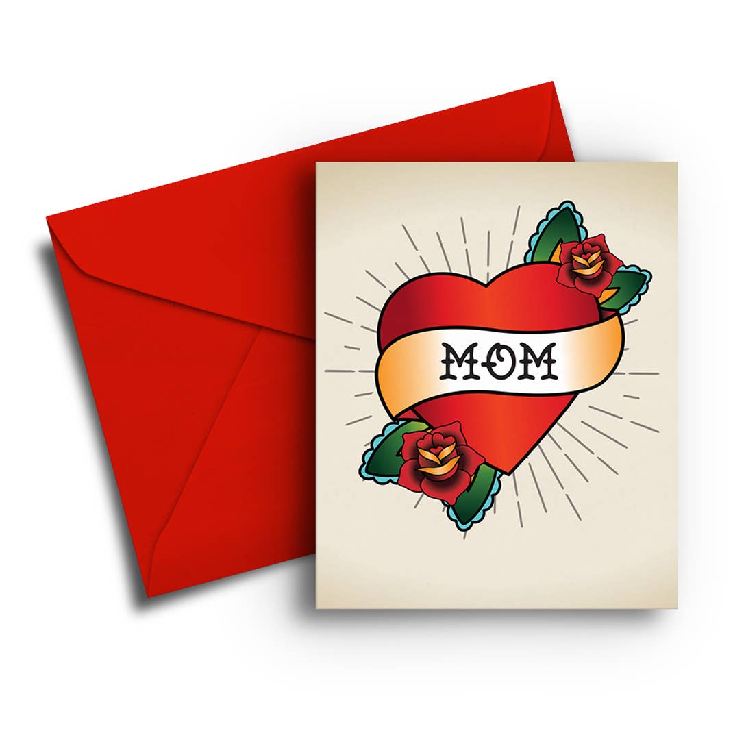 Mom Tattoo Mother's Day Card