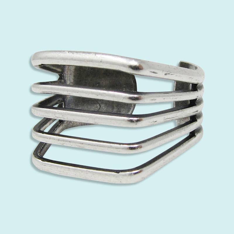 Silver Line Ring: Carded