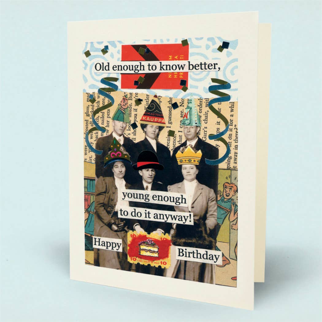 Old Enough Birthday Card