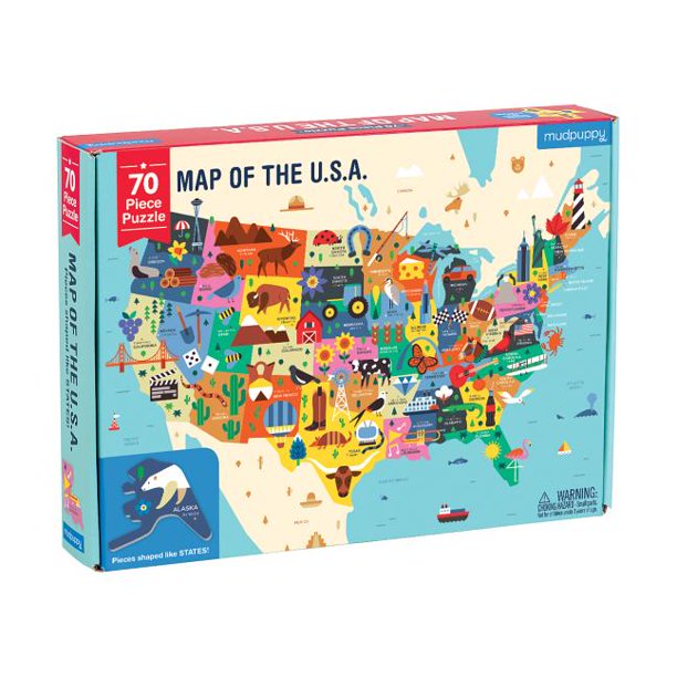 A Map of the USA Puzzle
