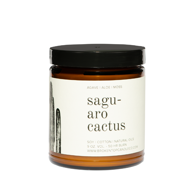 Saguaro Cactus- 9 oz. Soy Candle - One Strange Bird