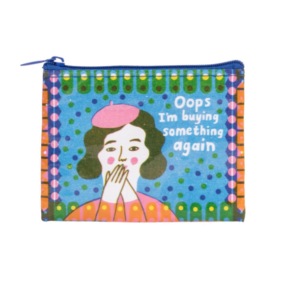 Blue Q Coin Purses - One Strange Bird