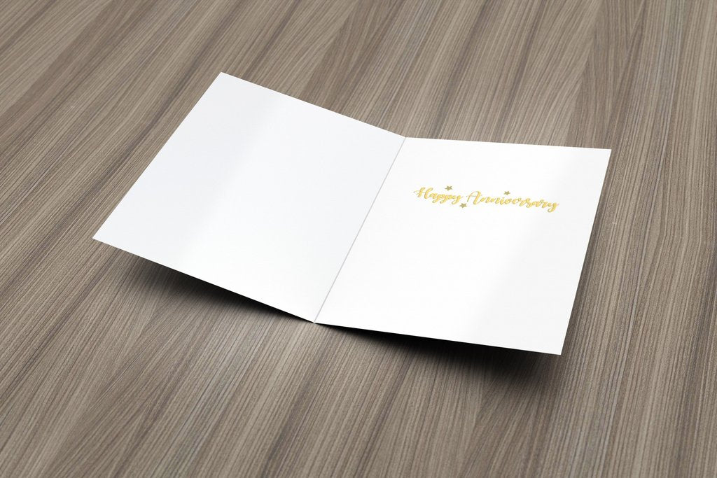 Clink Clink Anniversary Card - One Strange Bird