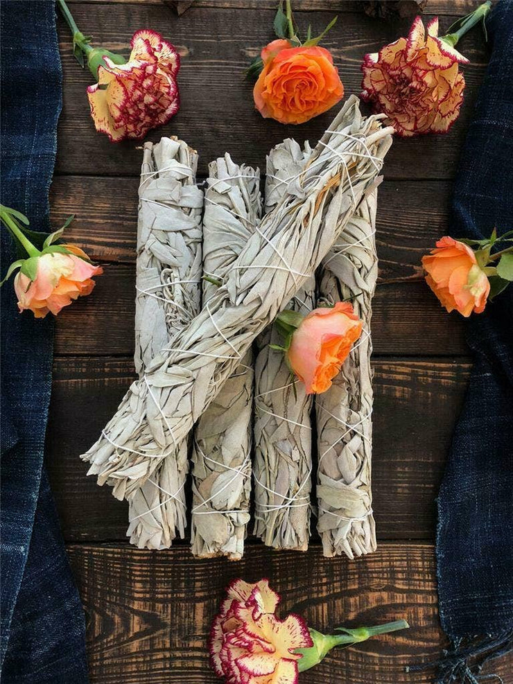 White Sage Smudge Stick 9" Jumbo (House Cleansing)