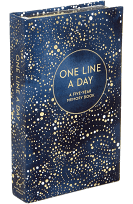 Celestial One Line a Day (Blank Journal for Daily Reflections, 5 Year Diary Book)