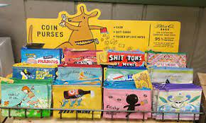 Blue Q Coin Purses - One Strange Bird