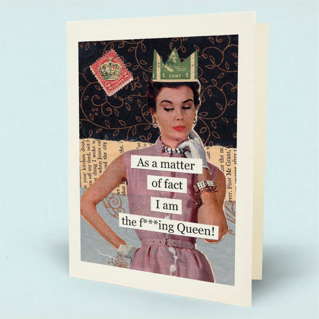 F-ing Queen Card