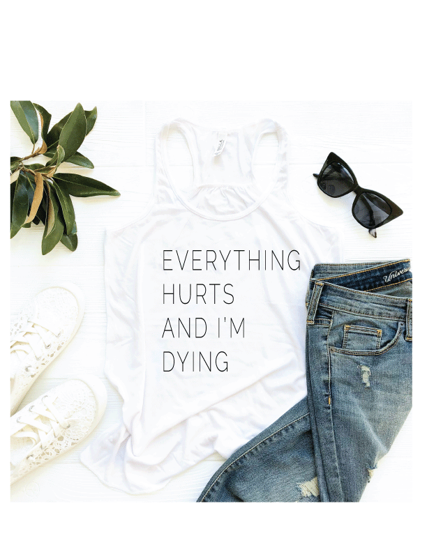 Everything Hurts and I'm Dying Tank - One Strange Bird