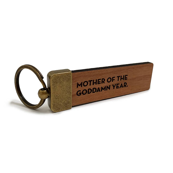 #1001: Mother Of The Year Key Tag - One Strange Bird