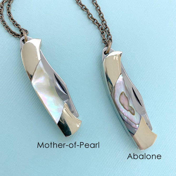 Survival Necklace: Mother-of-Pearl