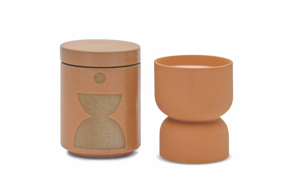 form burnt sienna matte hourglass ceramic wild - One Strange Bird