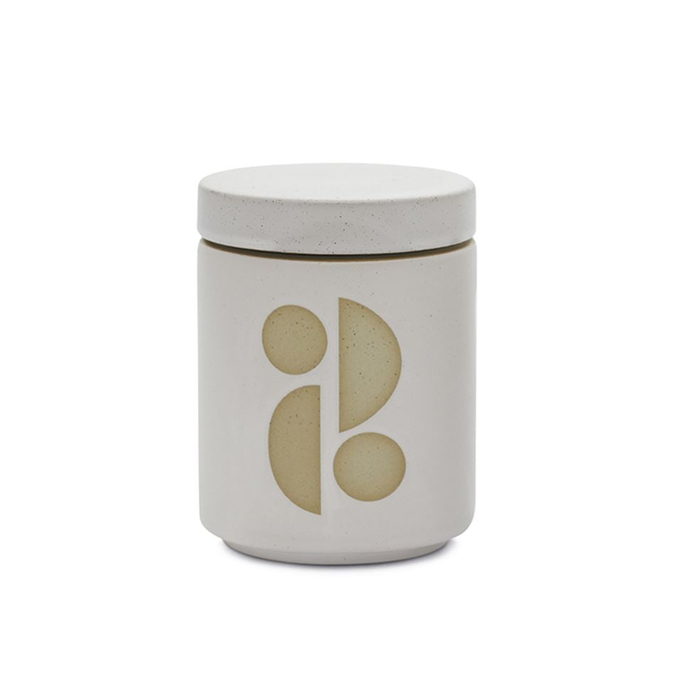 Form white matte hourglass ceramic tobacco flower - One Strange Bird