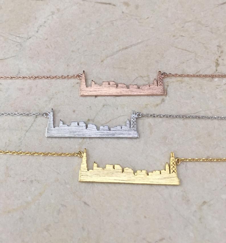 Chicago Skyline Necklace - One Strange Bird