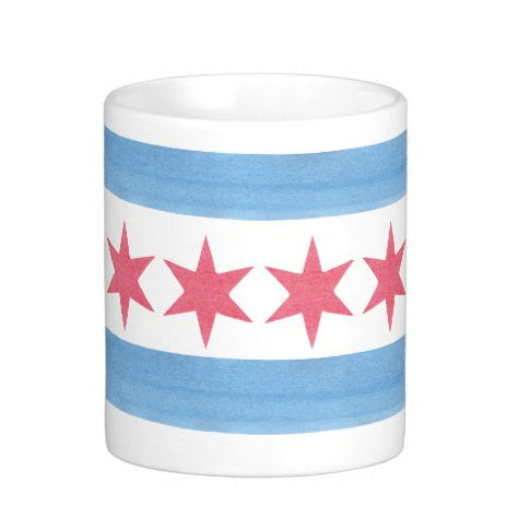 Chicago Flag Mug - One Strange Bird