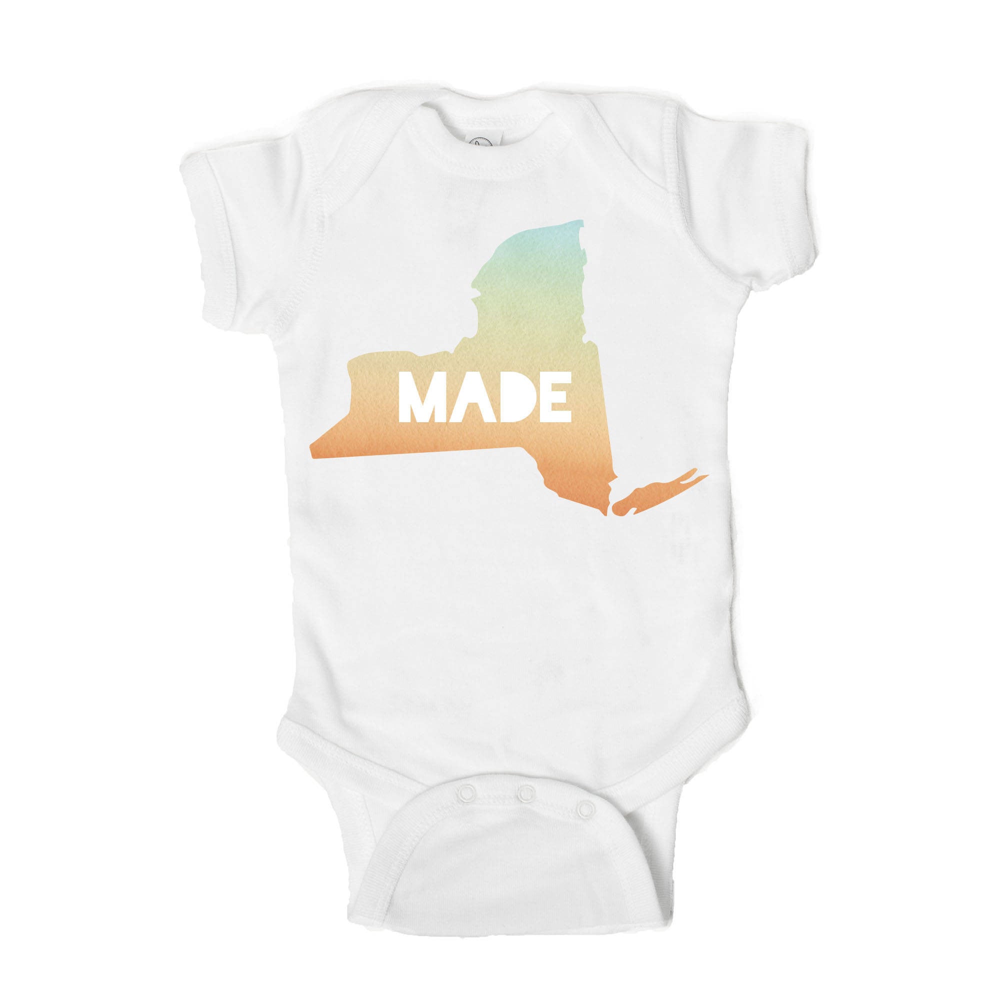 Made in New York  Baby Onesie - One Strange Bird