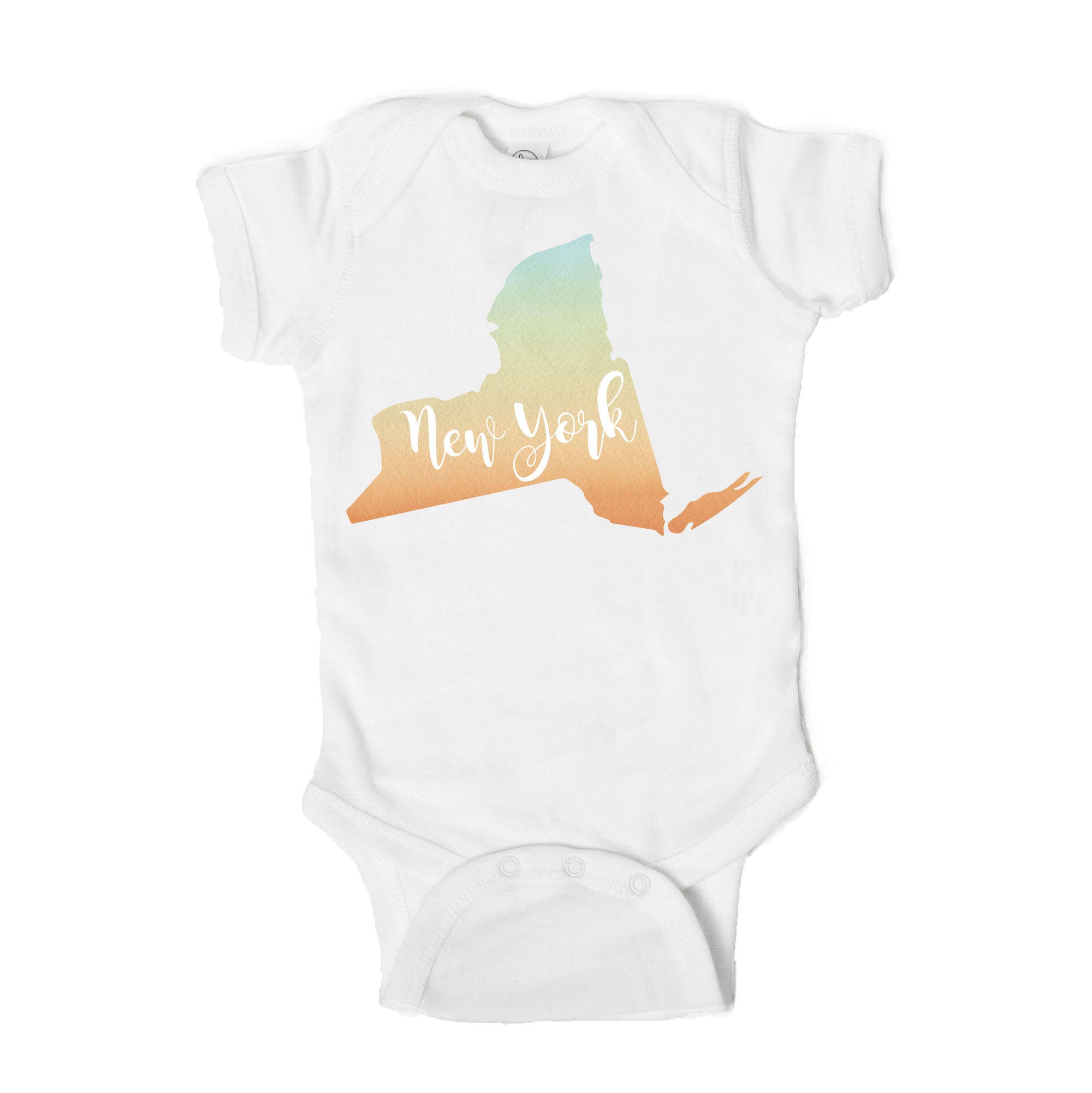 New York  Baby Onesie - One Strange Bird