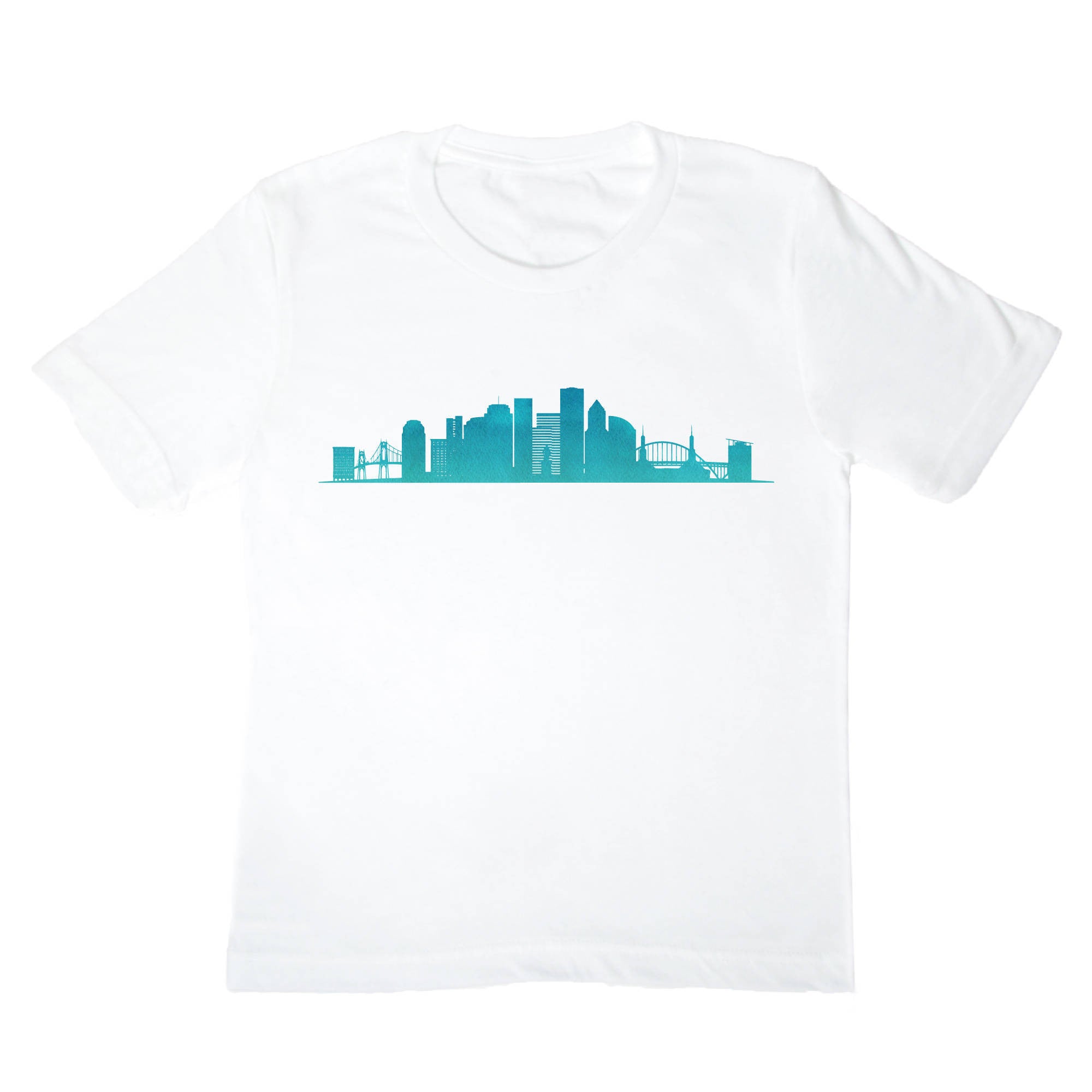 Portland Skyline Kids Shirt - One Strange Bird