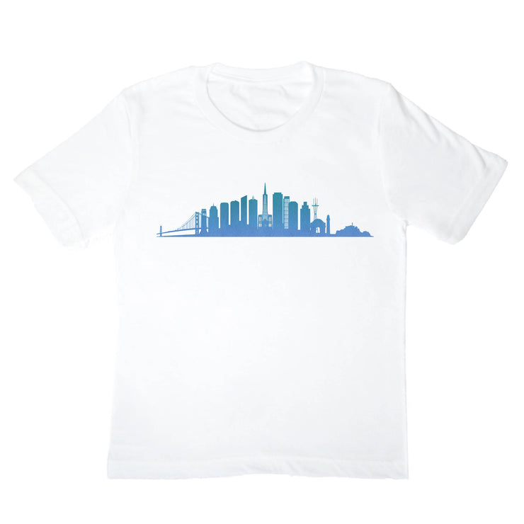 San Francisco Skyline Kids Shirt - One Strange Bird