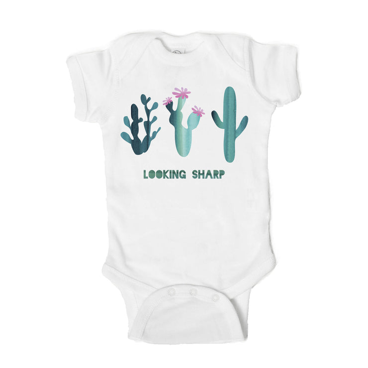 Looking Sharp Baby Onesie - One Strange Bird