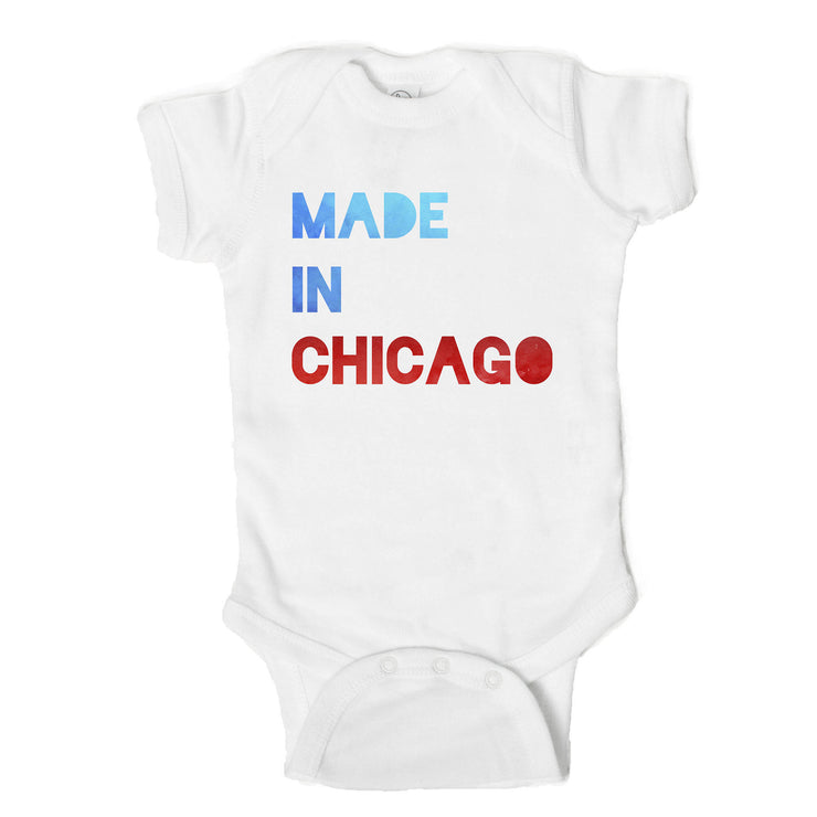 Made in Chicago Baby Onesie - One Strange Bird