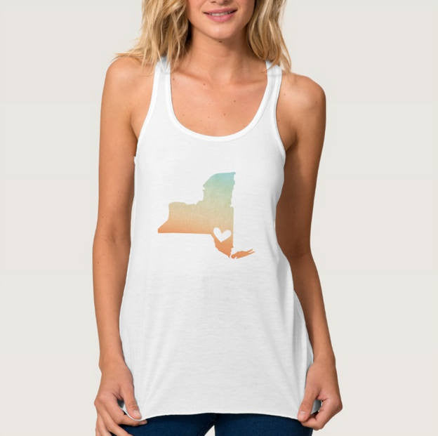 New York Heart Tank Top - One Strange Bird