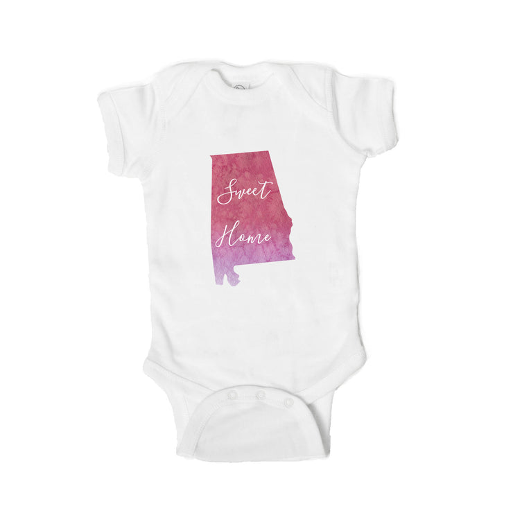 Sweet Home Alabama Baby Onesie - One Strange Bird