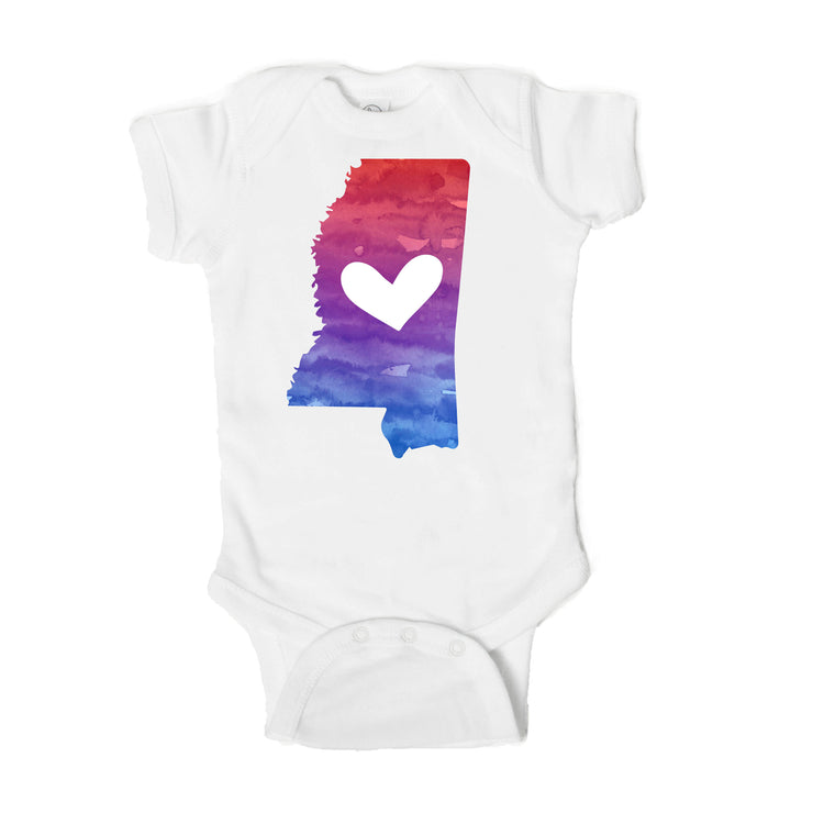 Mississippi Baby Onesie - One Strange Bird