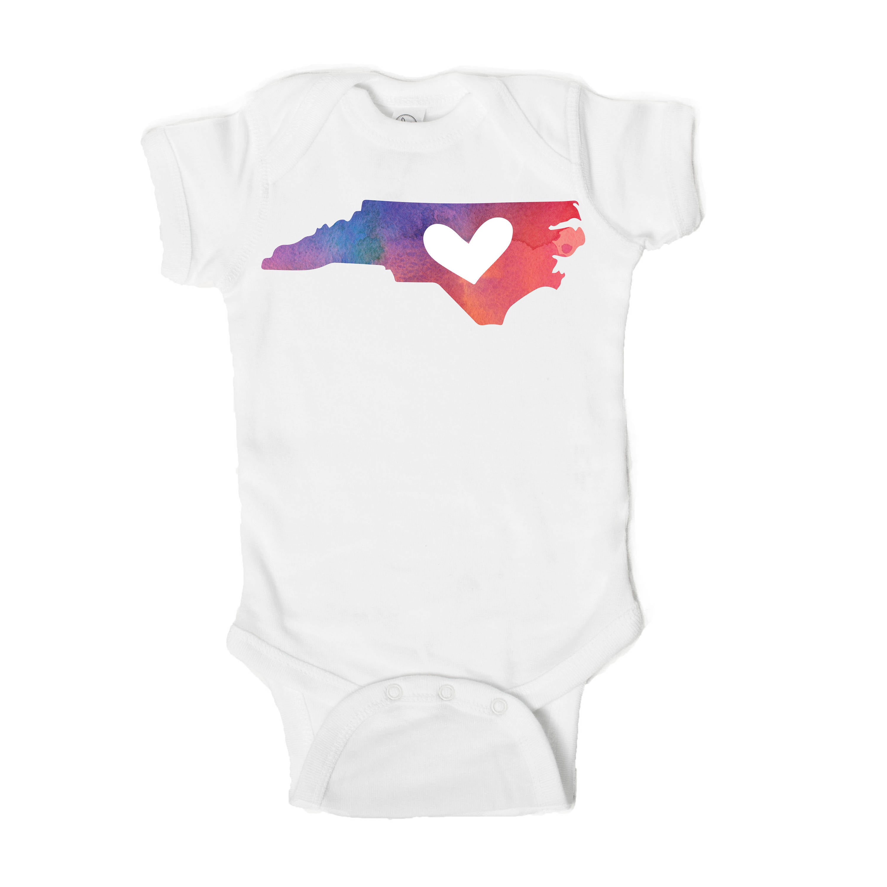North Carolina Baby Onesie - One Strange Bird