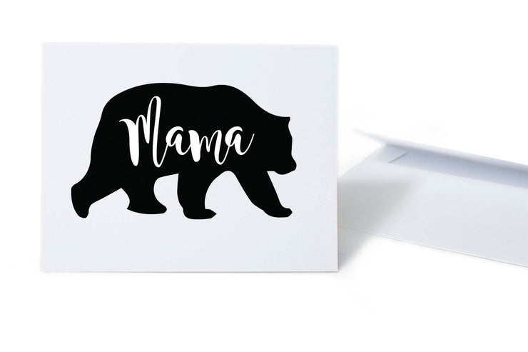 Mama Bear New Mom or Mother's Day Card - One Strange Bird
